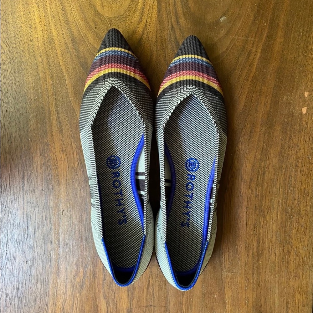 Rothy’s 8.5 Inverse Stripe Points